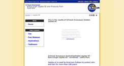 Desktop Screenshot of intoucharomacare.com